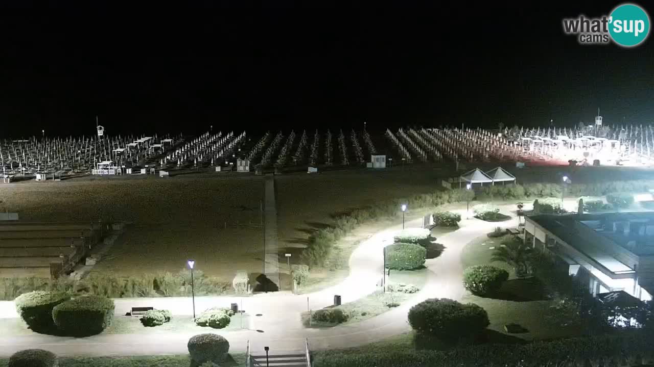 La camera en vivo de la playa de Bibione – Italia