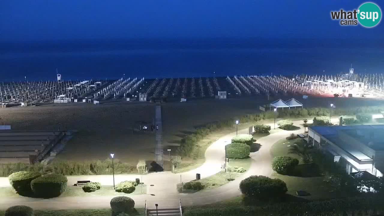 Plaža Bibione Spletna kamera – Italija