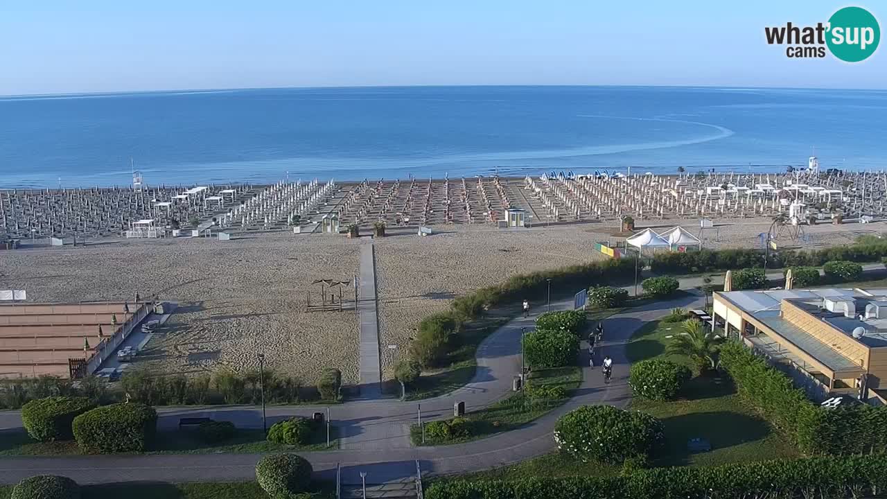 Der Strand von Bibione Webcam – Italien