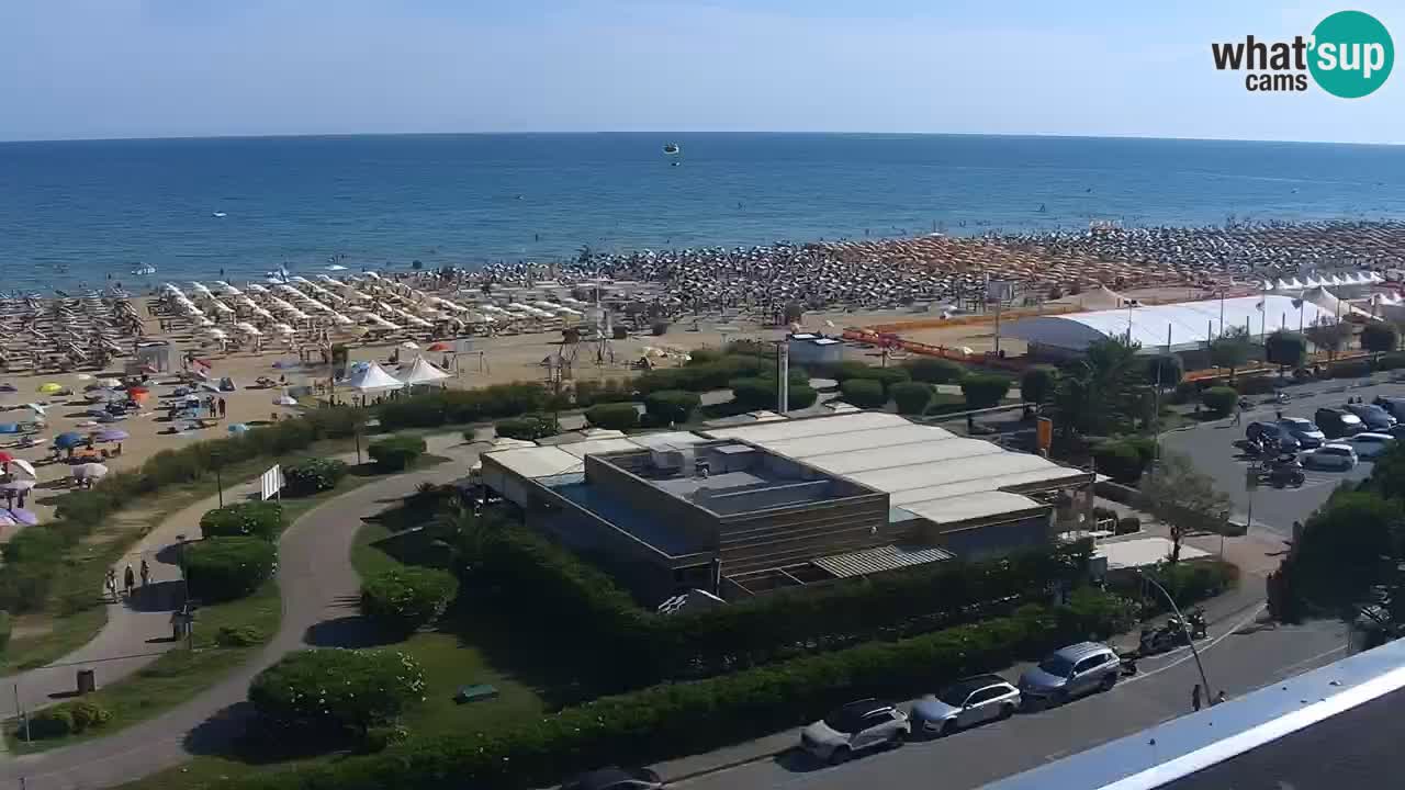 Webcam La plage de Bibione – Italie