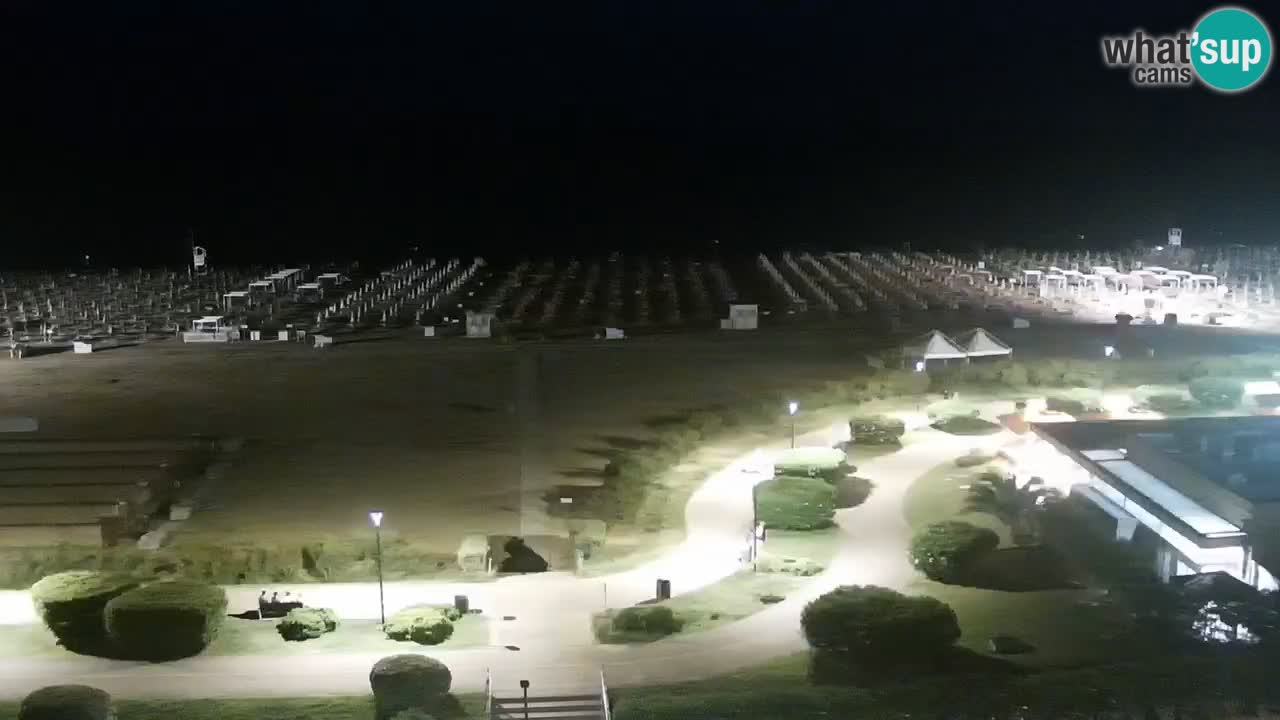 La camera en vivo de la playa de Bibione – Italia