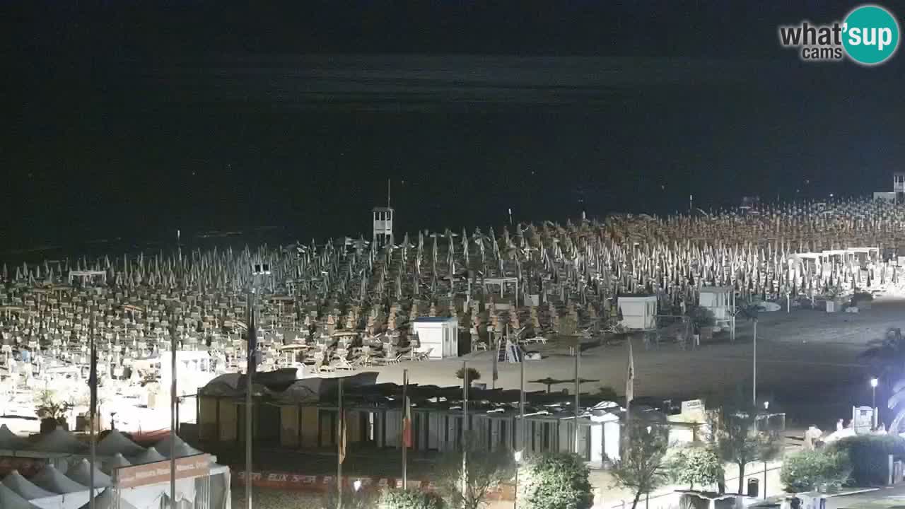 La camera en vivo de la playa de Bibione – Italia