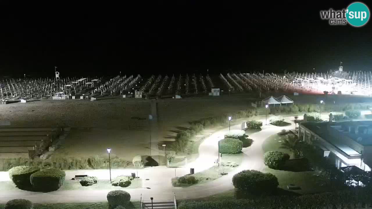 La camera en vivo de la playa de Bibione – Italia