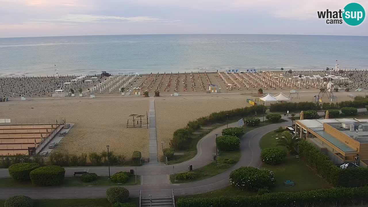 Der Strand von Bibione Webcam – Italien