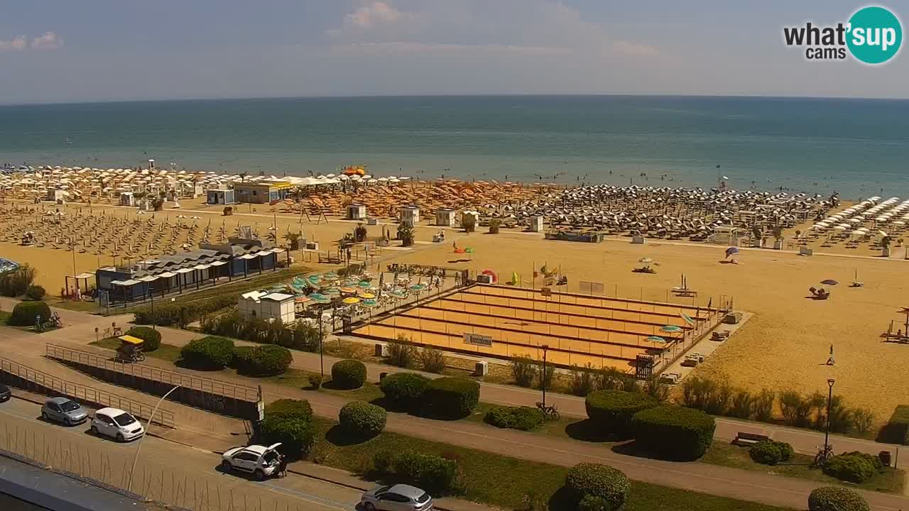 Der Strand von Bibione Webcam – Italien