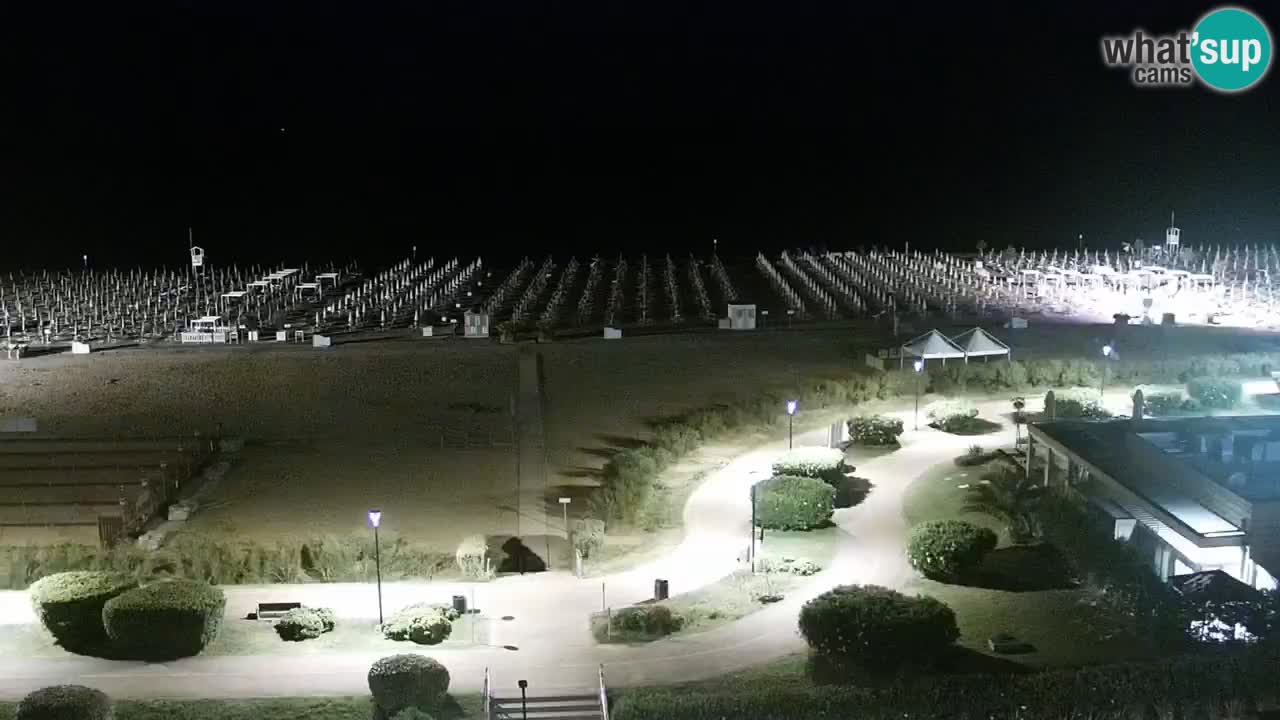 Plaža Bibione Spletna kamera – Italija