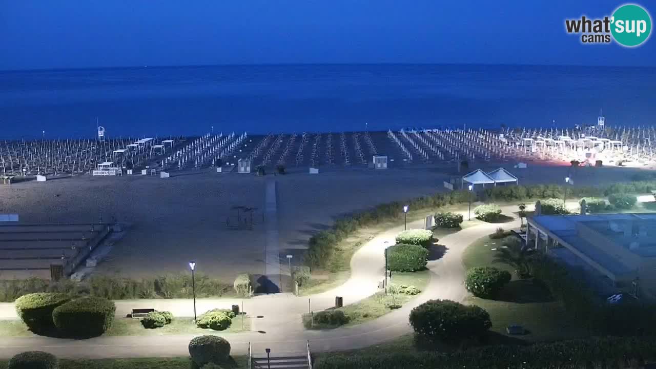 Der Strand von Bibione Webcam – Italien