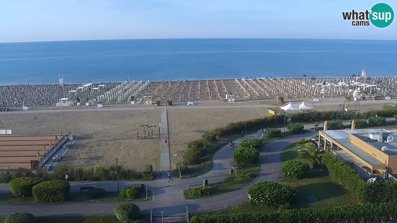 Der Strand von Bibione Webcam – Italien