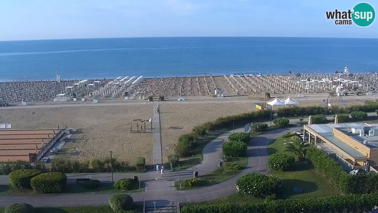 Plaža Bibione Spletna kamera – Italija
