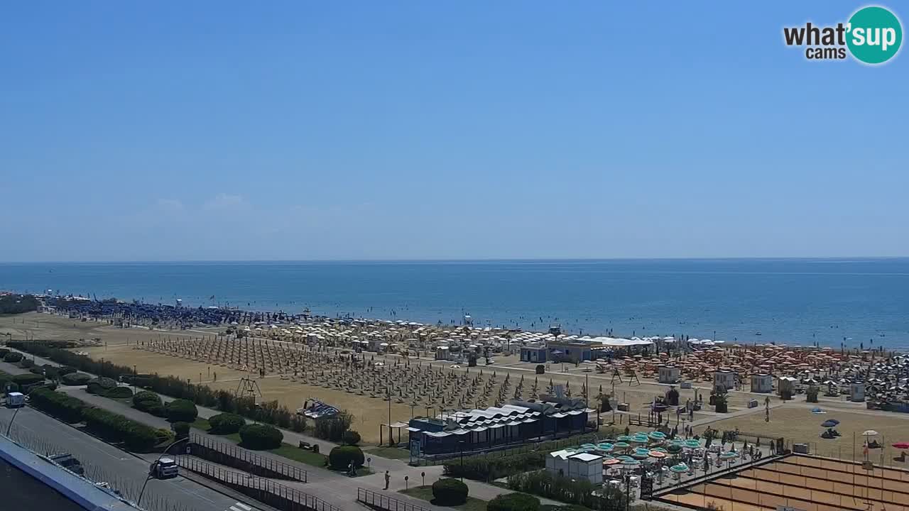 Der Strand von Bibione Webcam – Italien