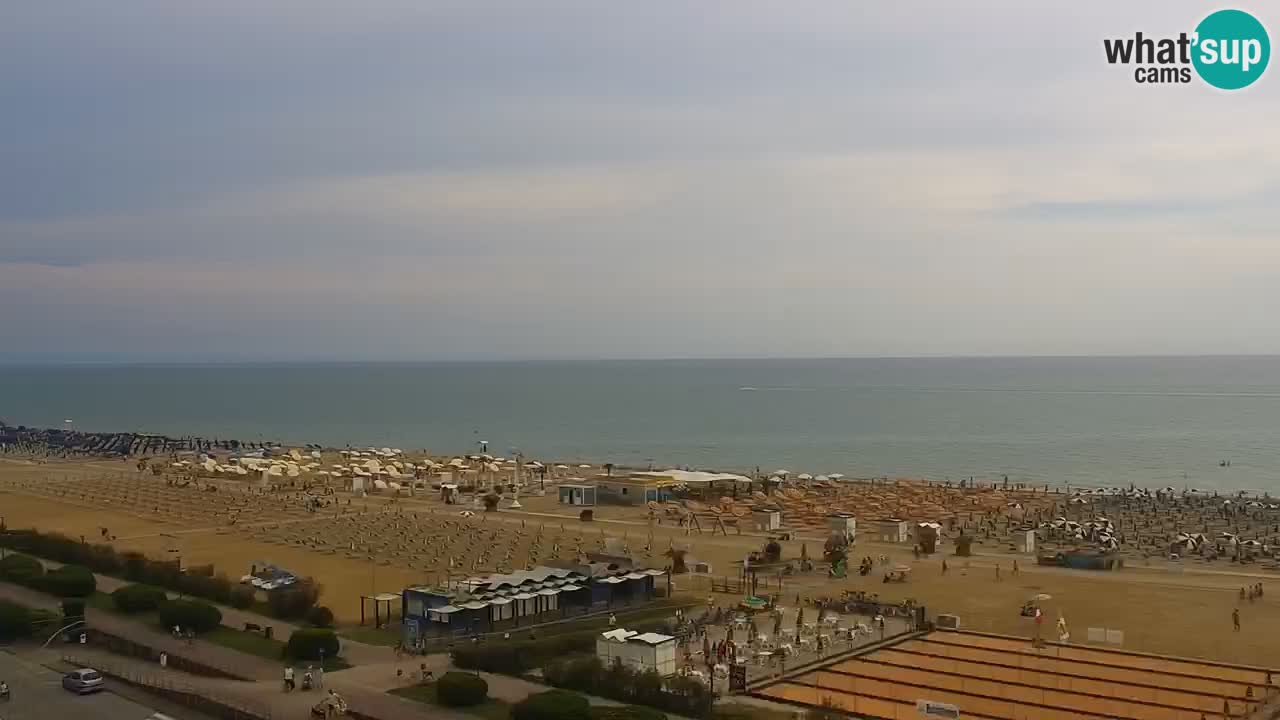 Plaža Bibione Spletna kamera – Italija