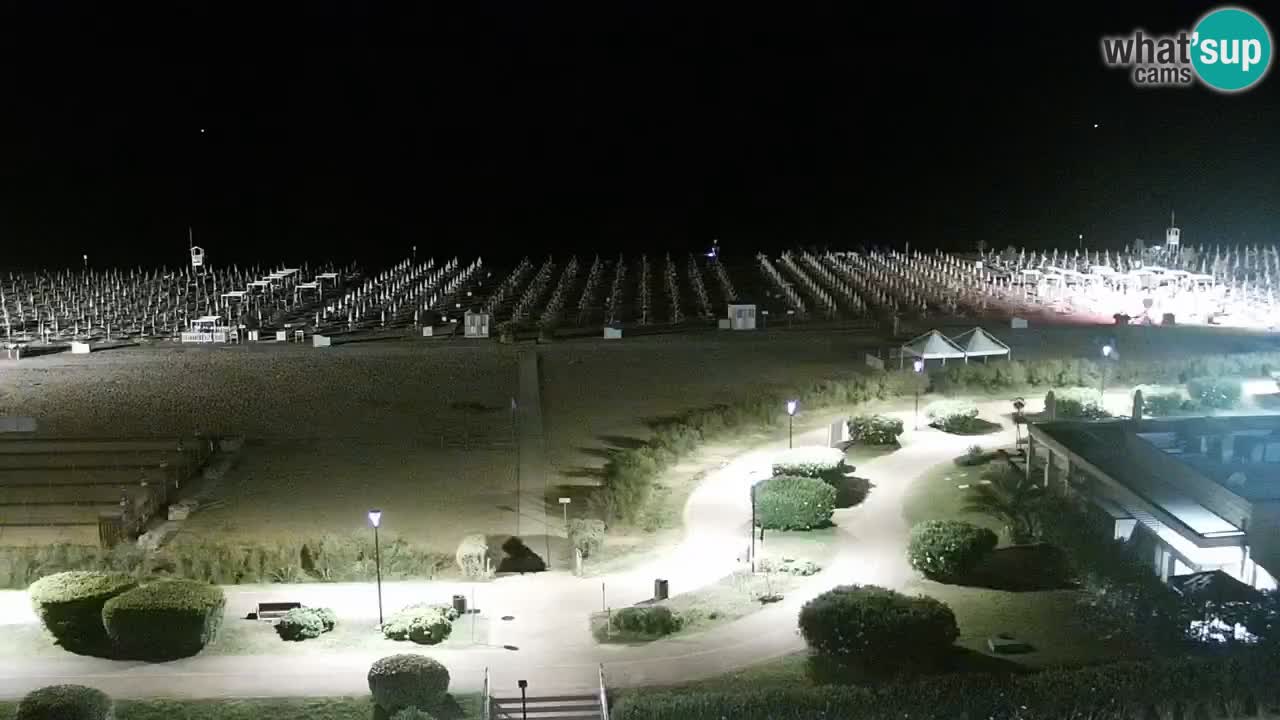 Plaža Bibione Spletna kamera – Italija