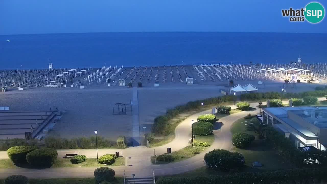 Plaža Bibione Spletna kamera – Italija