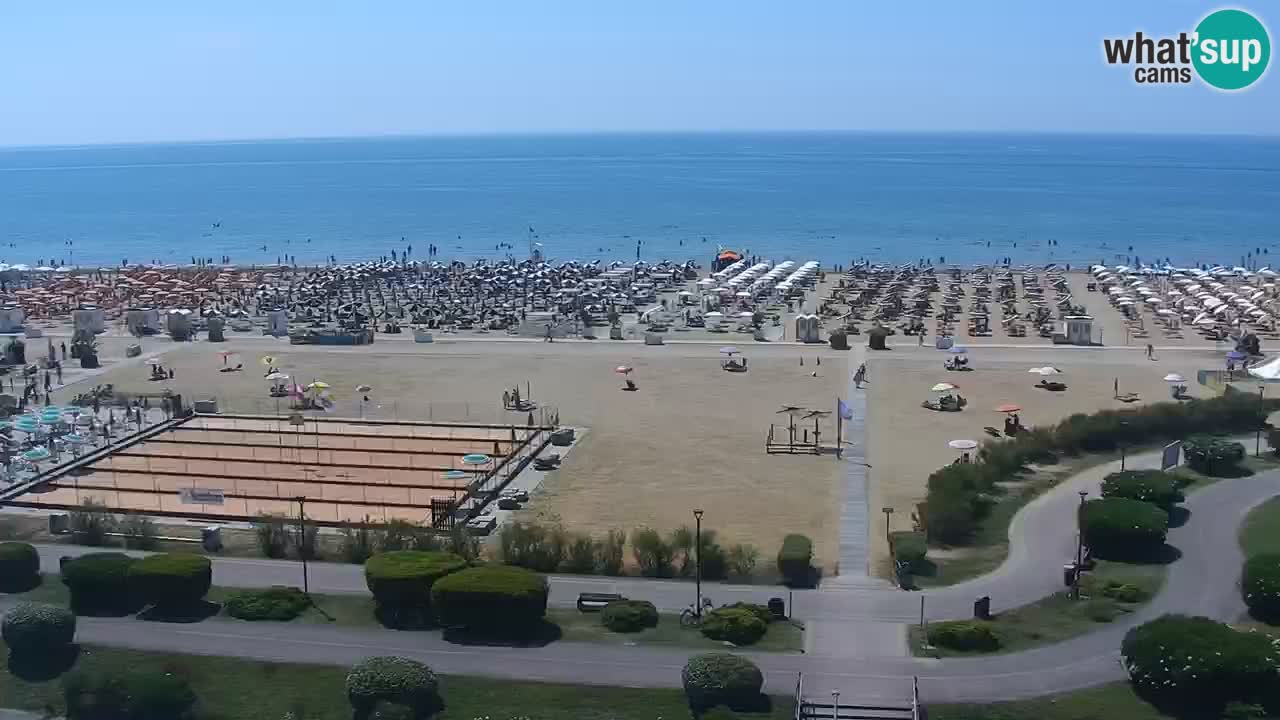 Webcam La plage de Bibione – Italie