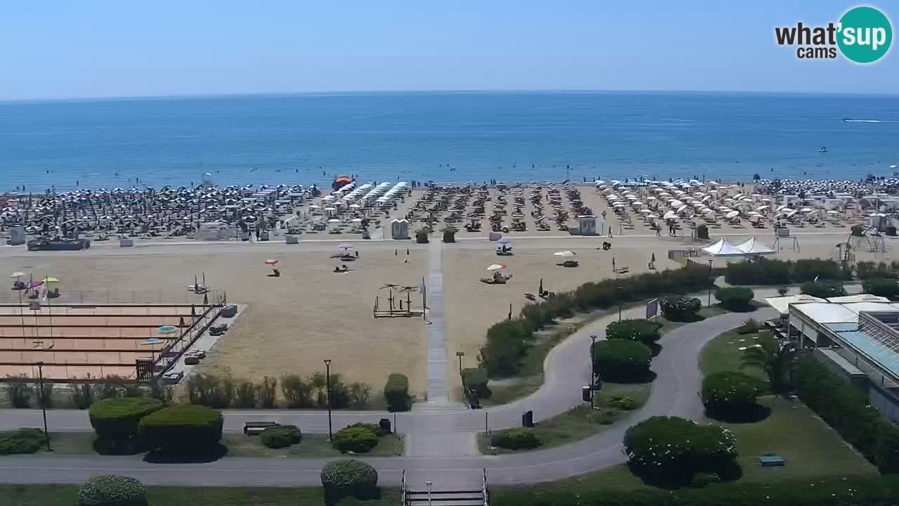Plaža Bibione Spletna kamera – Italija