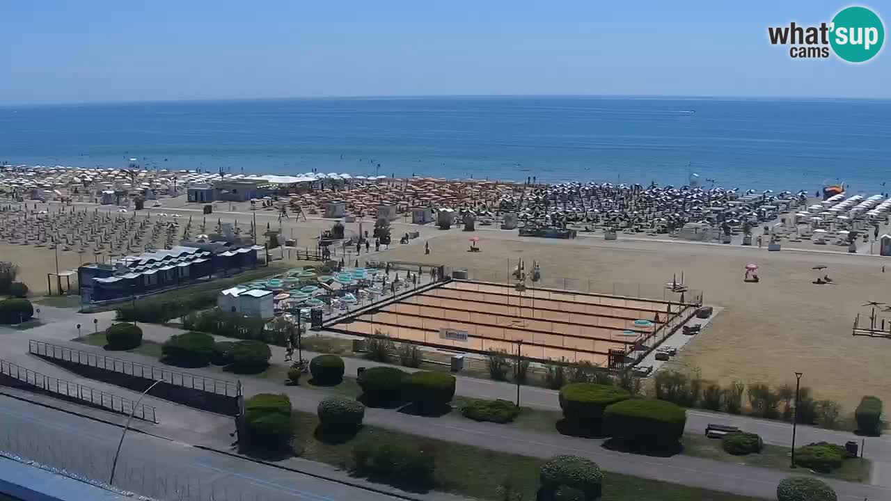 Webcam La plage de Bibione – Italie