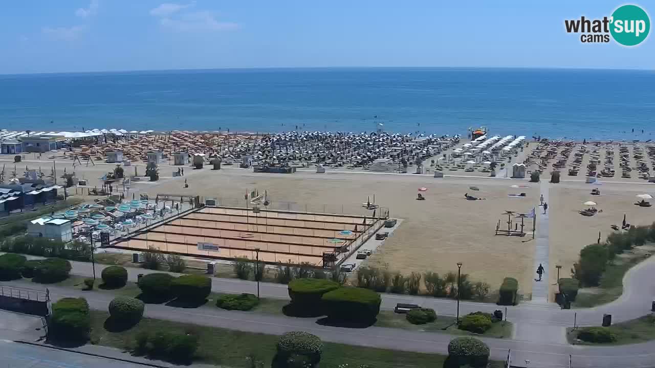 Webcam La plage de Bibione – Italie