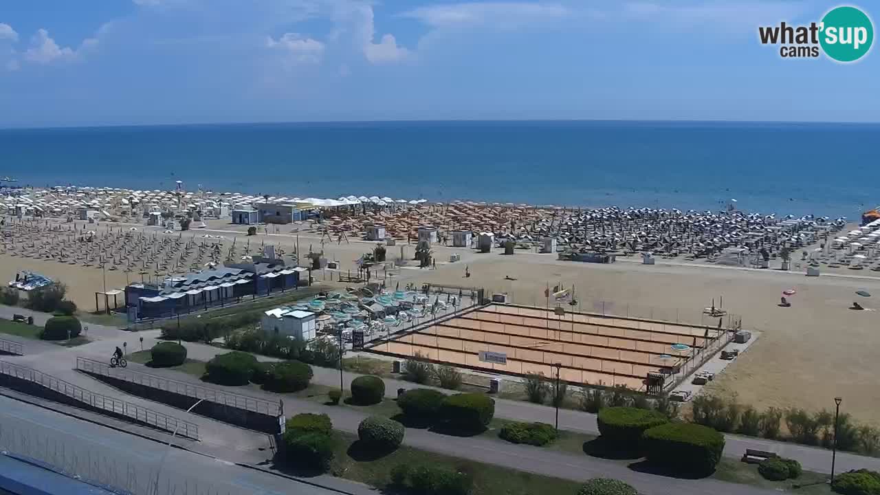 Plaža Bibione Spletna kamera – Italija