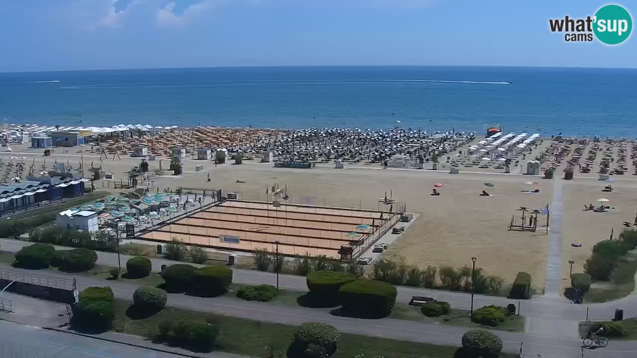 Plaža Bibione Spletna kamera – Italija