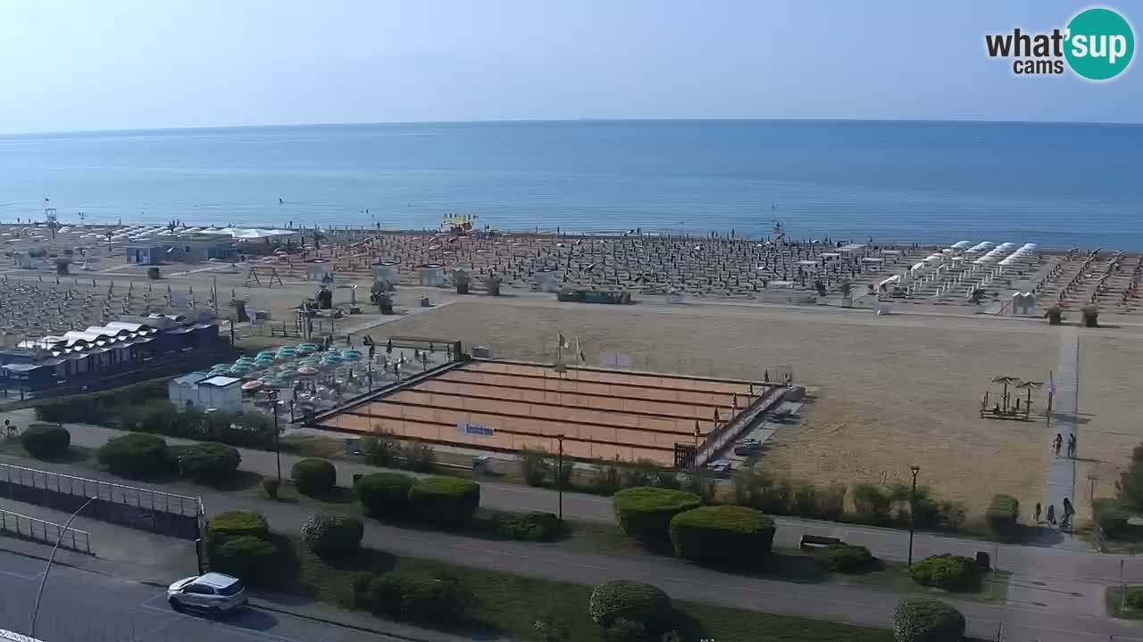 Plaža Bibione Spletna kamera – Italija