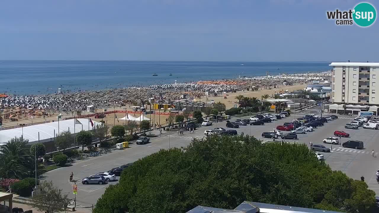 La camera en vivo de la playa de Bibione – Italia