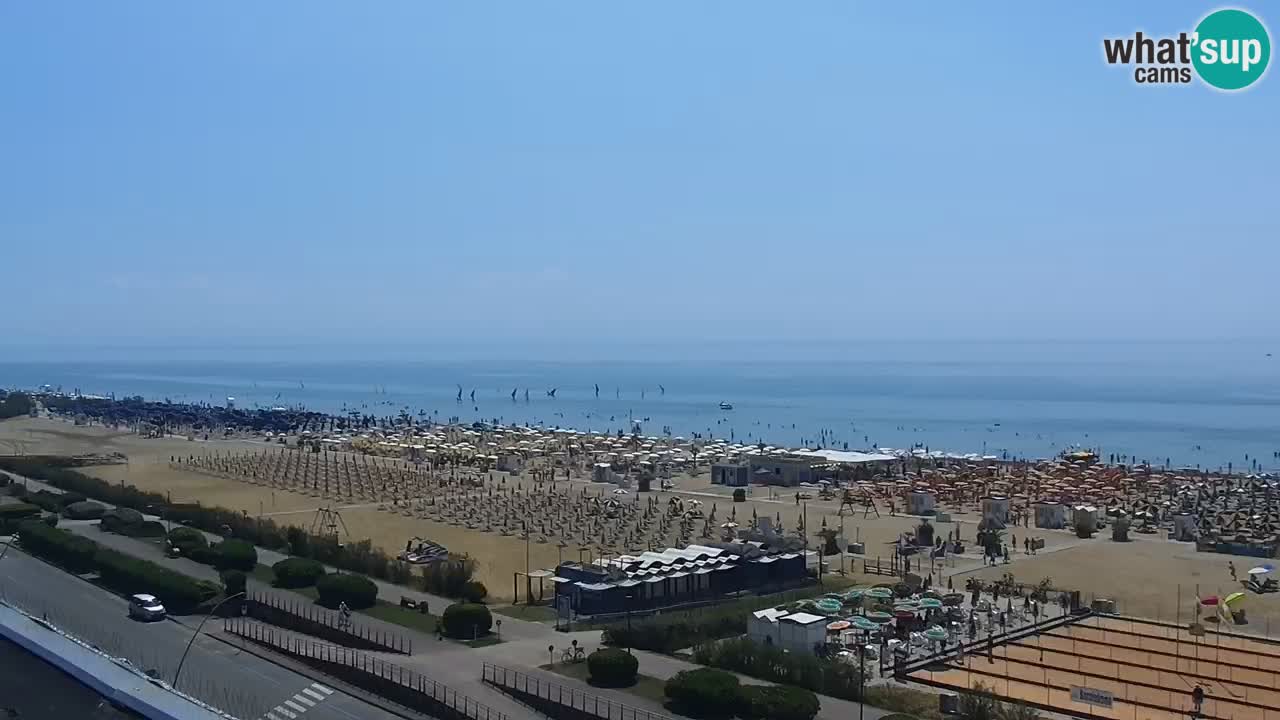 Plaža Bibione Spletna kamera – Italija