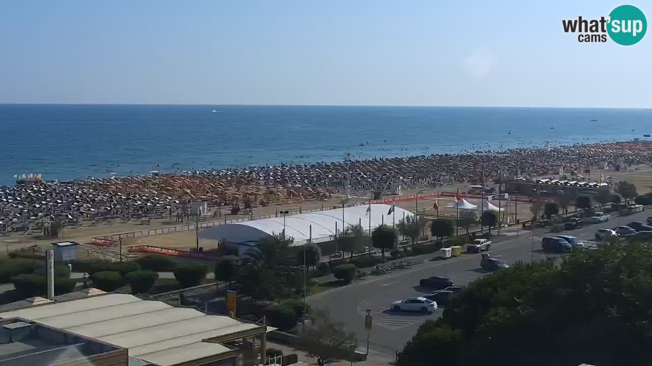 La camera en vivo de la playa de Bibione – Italia