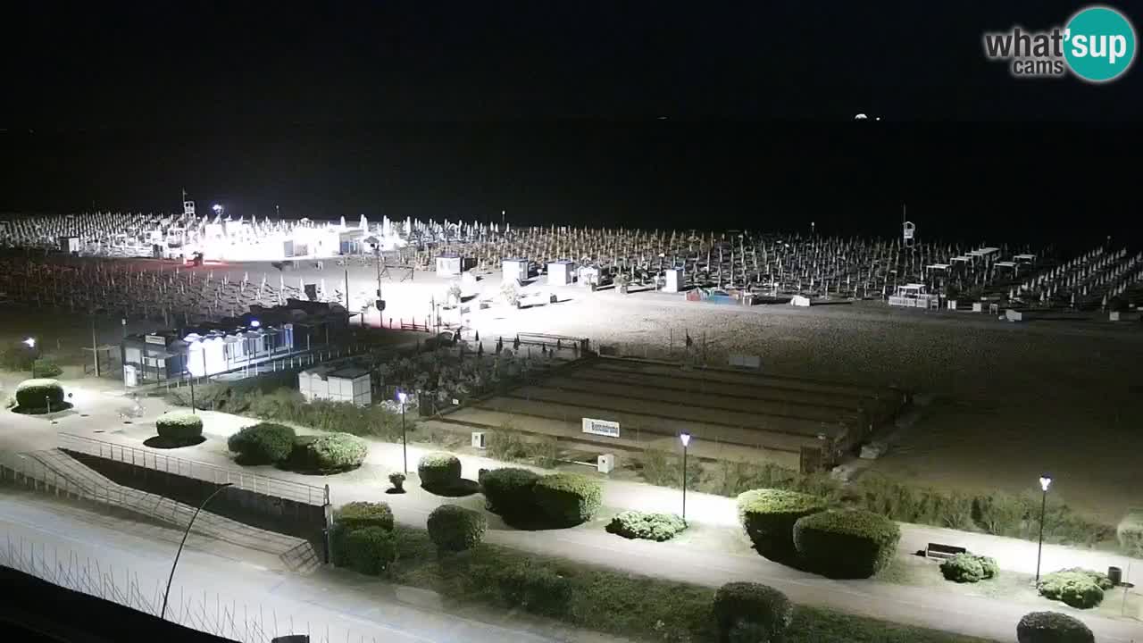 La camera en vivo de la playa de Bibione – Italia