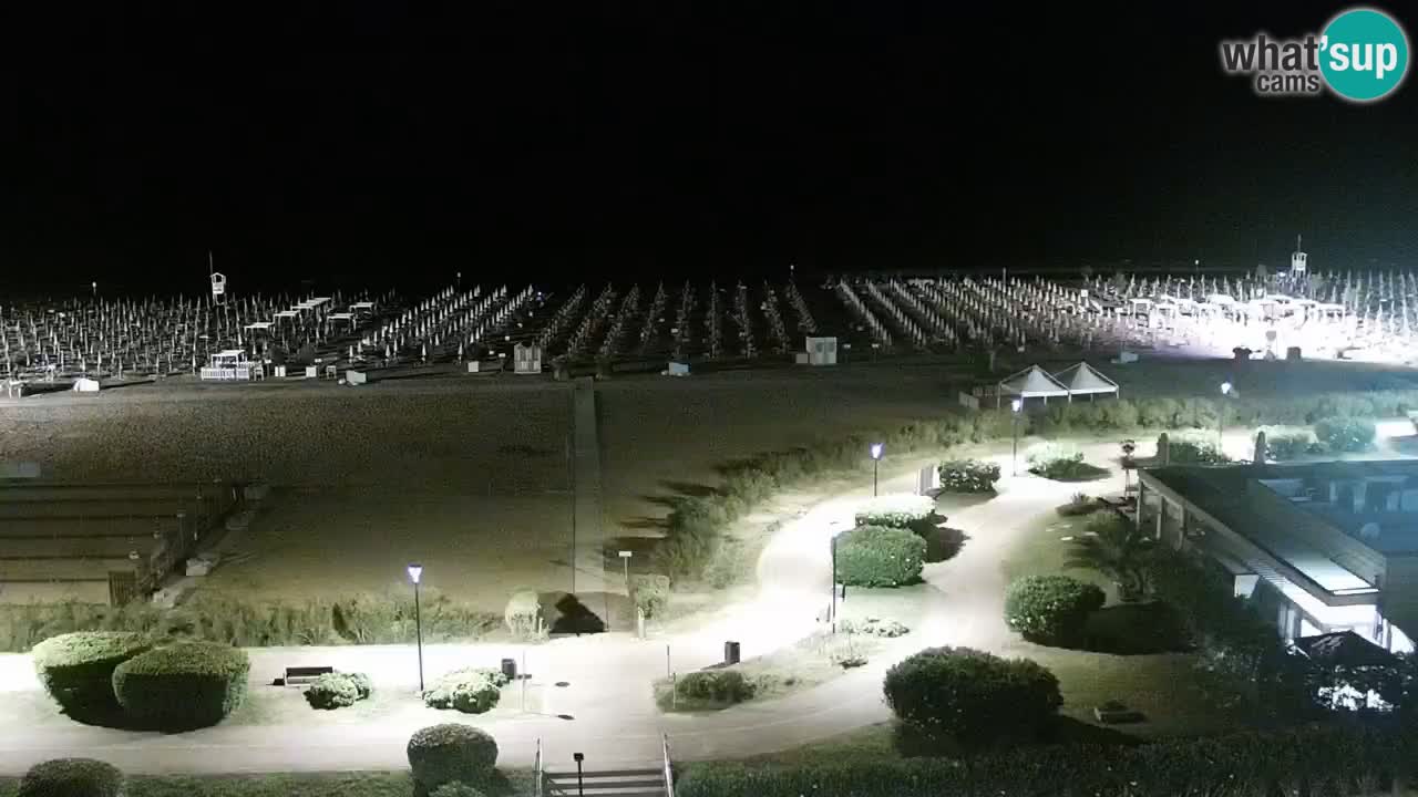 La camera en vivo de la playa de Bibione – Italia