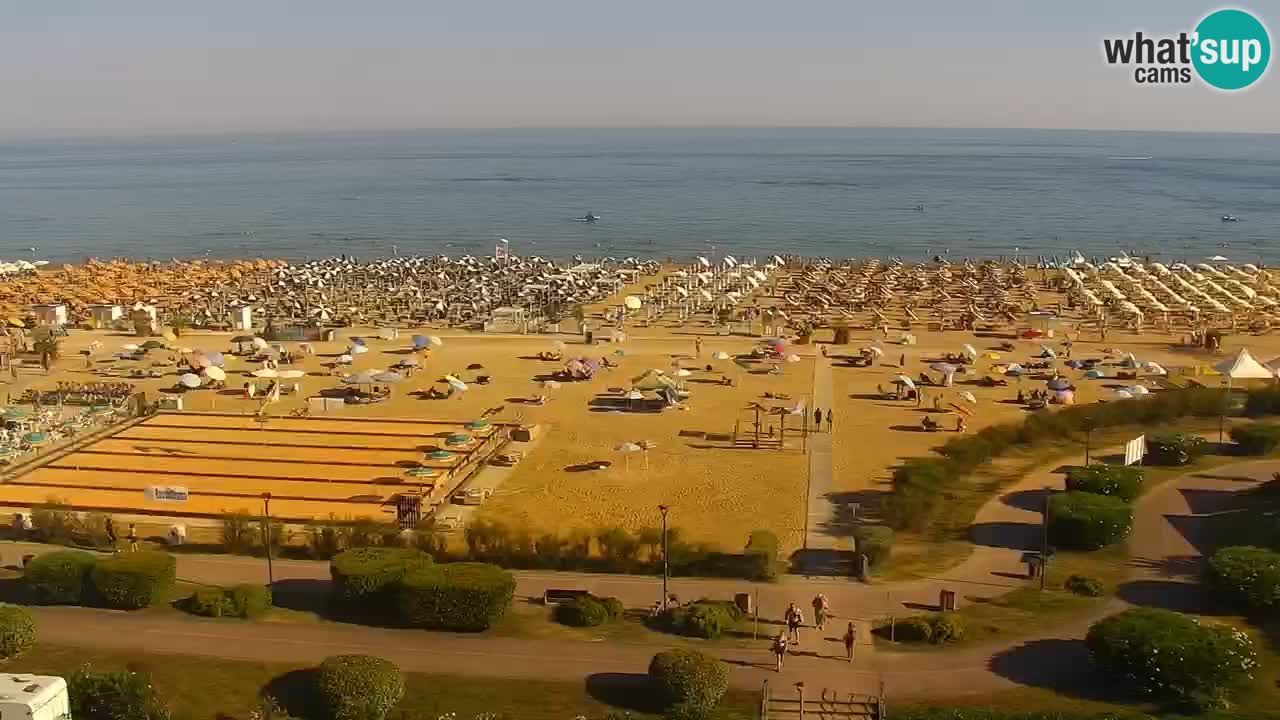 Webcam La plage de Bibione – Italie