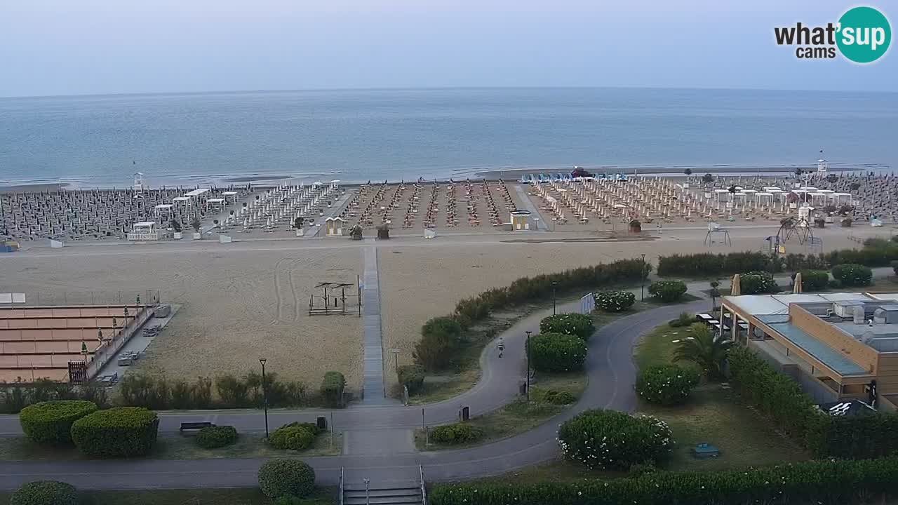 Webcam La plage de Bibione – Italie