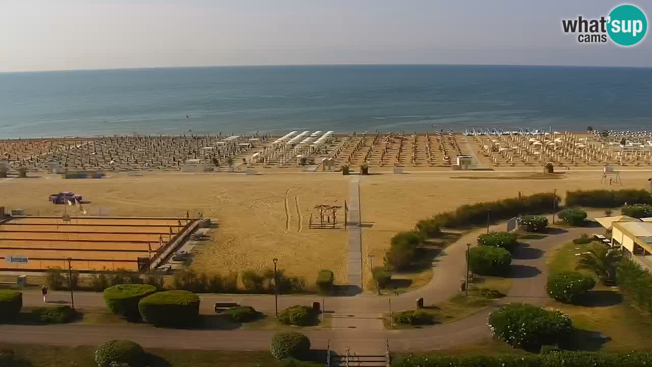 Der Strand von Bibione Webcam – Italien