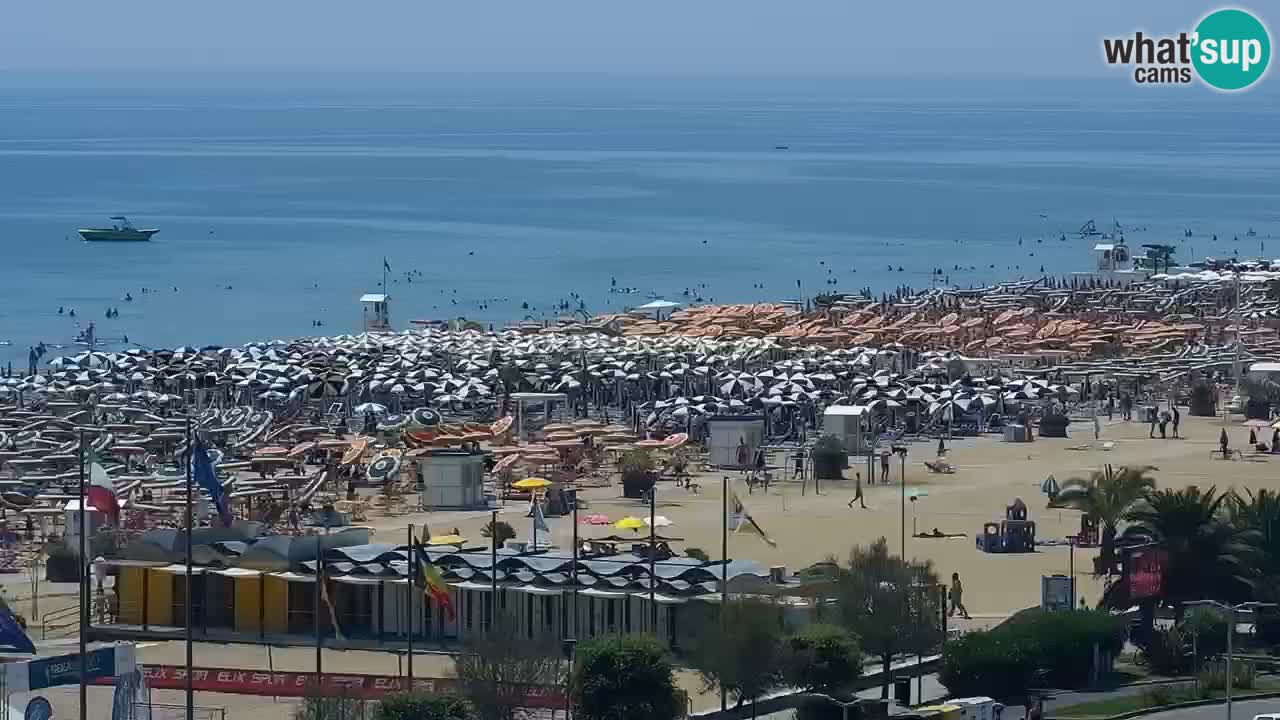 La camera en vivo de la playa de Bibione – Italia