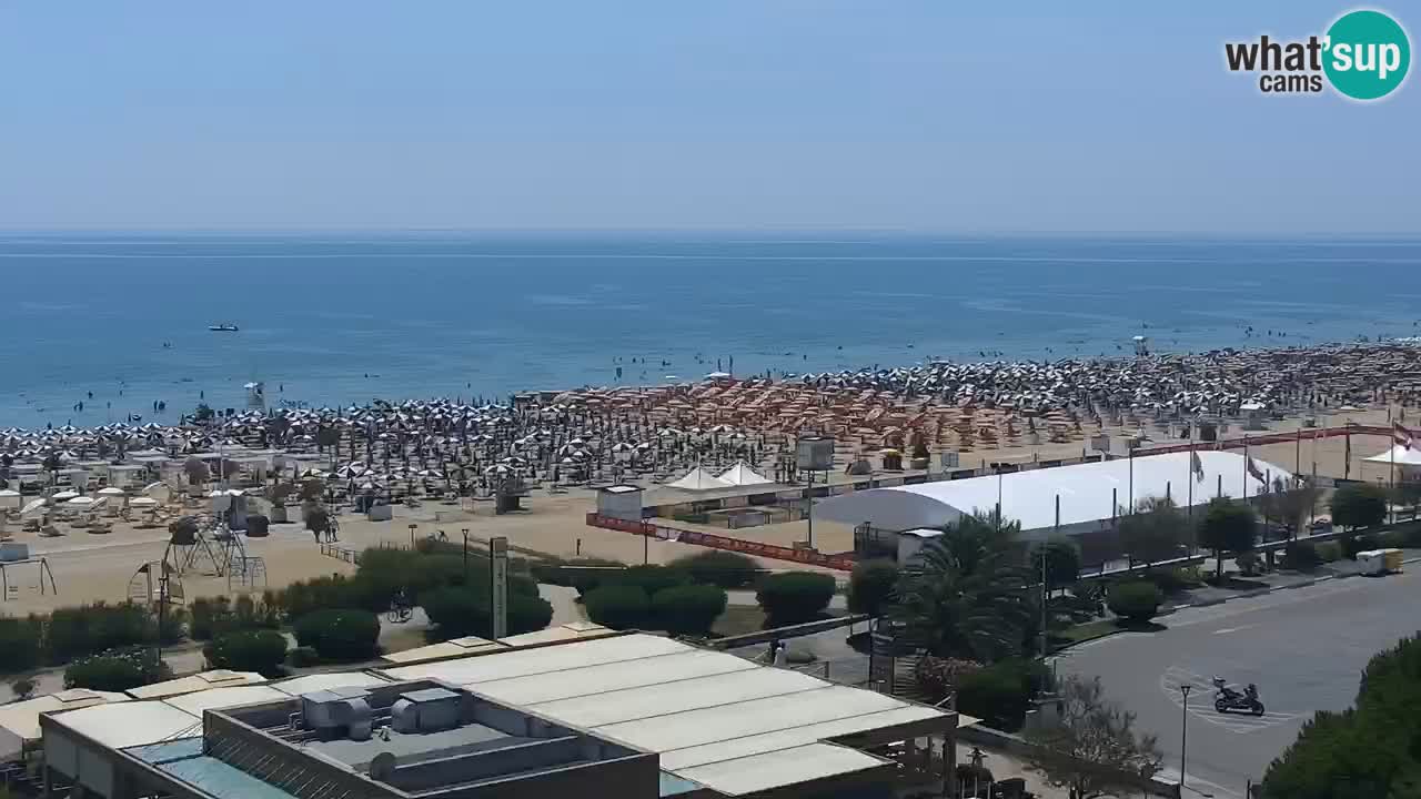 La camera en vivo de la playa de Bibione – Italia
