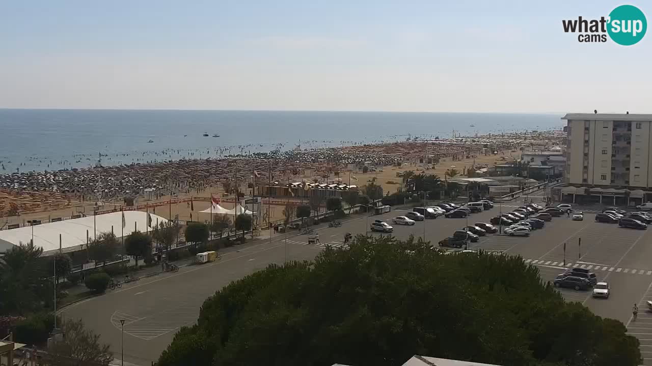 La camera en vivo de la playa de Bibione – Italia