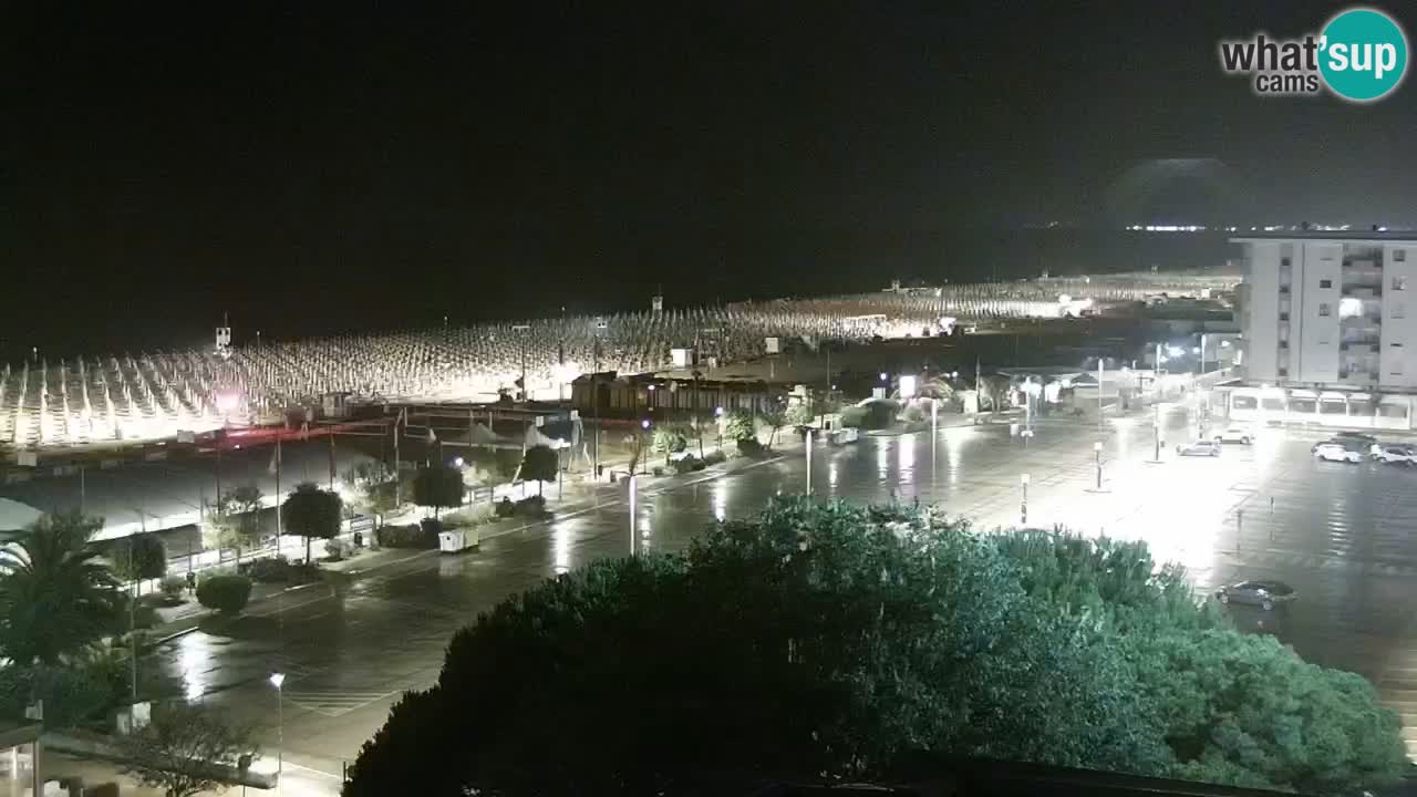 The beach of Bibione webcam – Italy