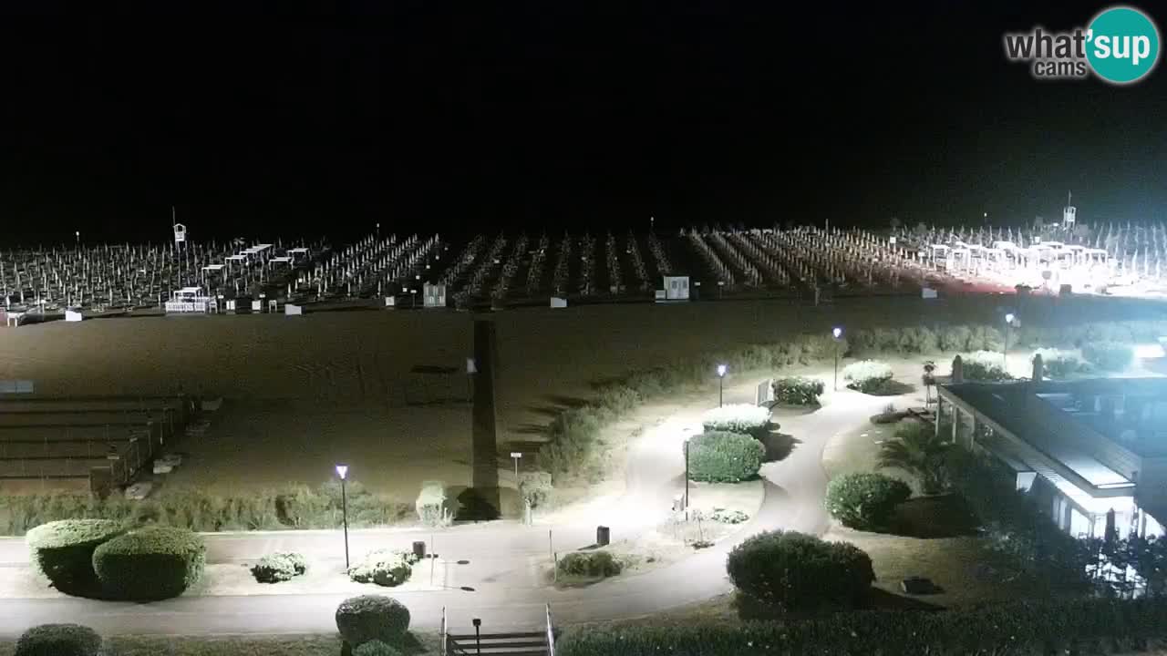 La camera en vivo de la playa de Bibione – Italia