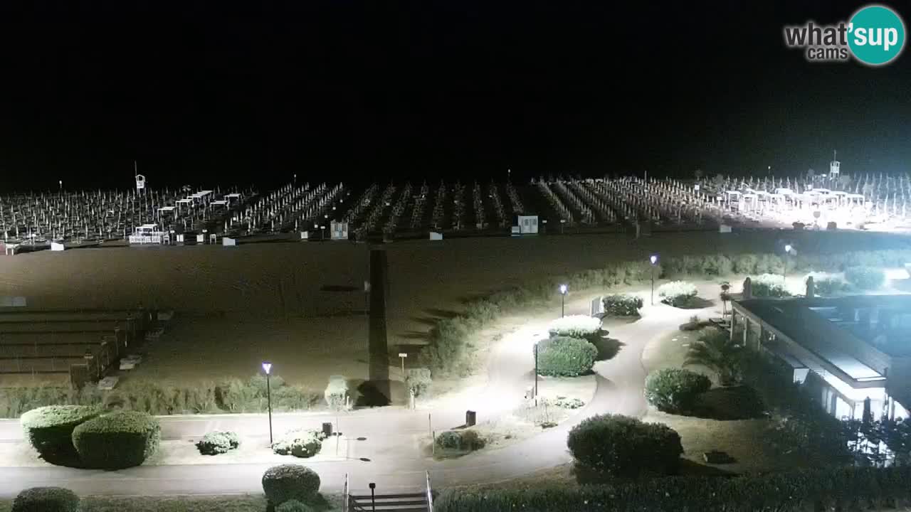 La camera en vivo de la playa de Bibione – Italia