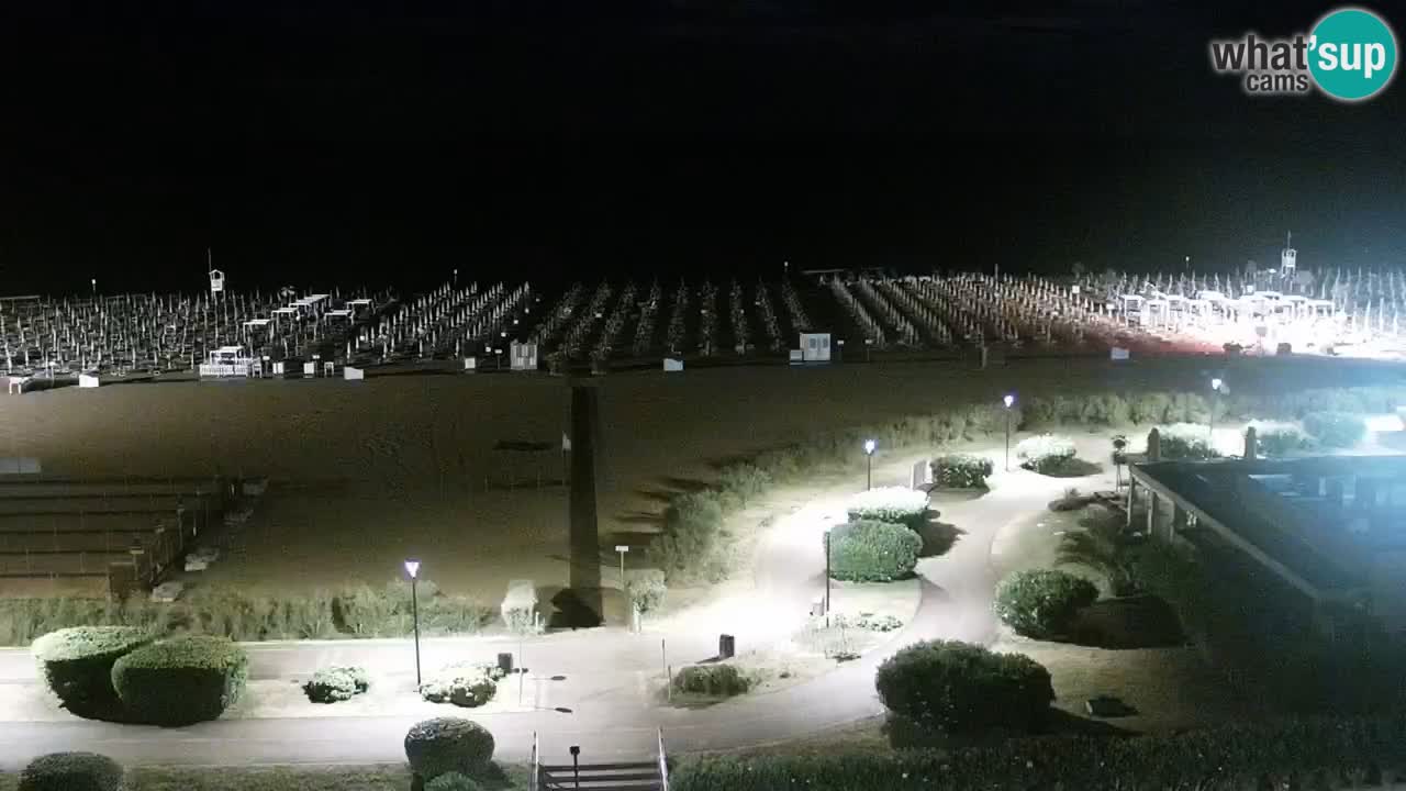 Plaža Bibione Spletna kamera – Italija