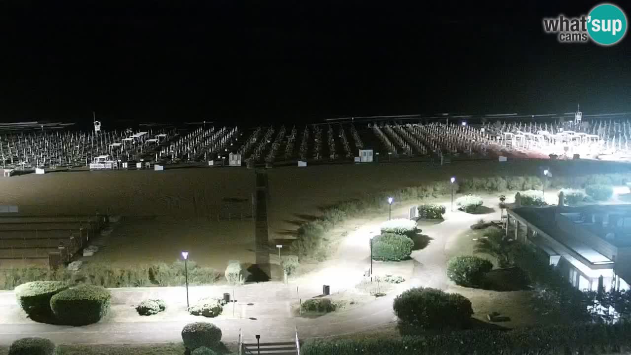 La camera en vivo de la playa de Bibione – Italia