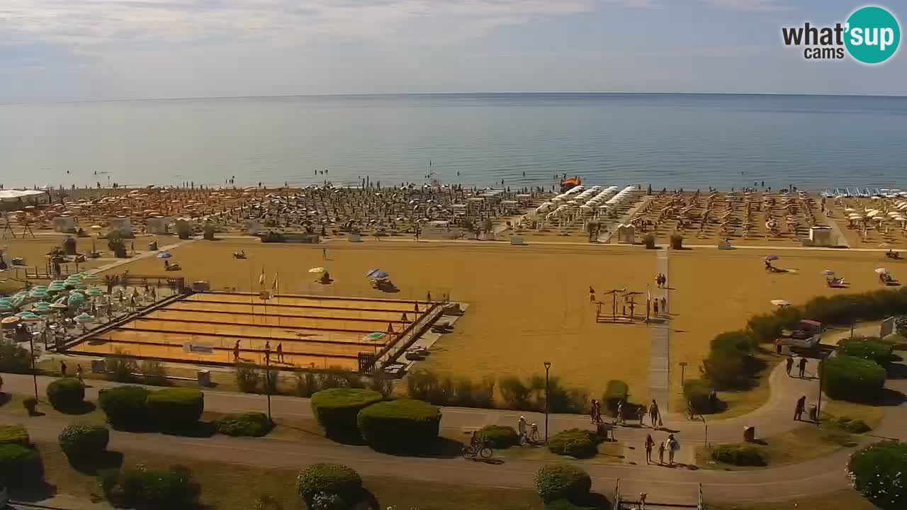 Der Strand von Bibione Webcam – Italien