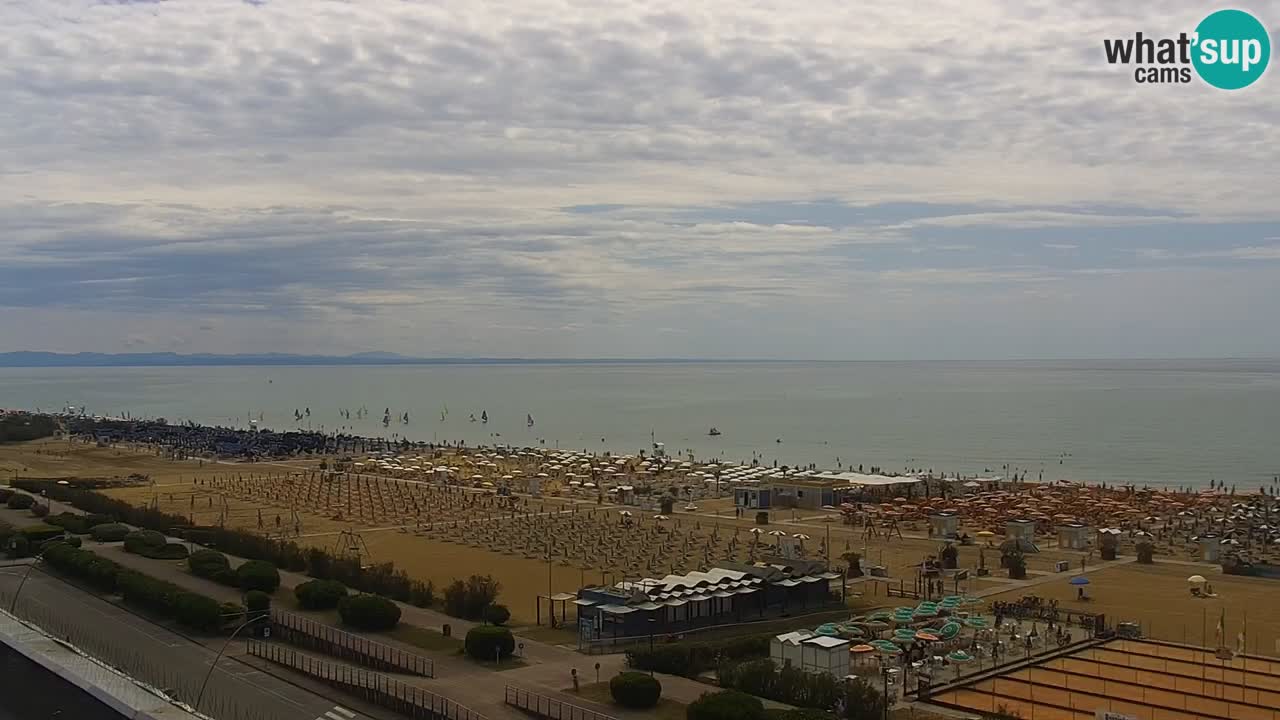 Der Strand von Bibione Webcam – Italien