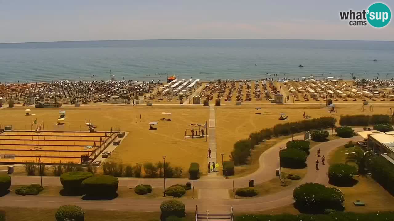 Der Strand von Bibione Webcam – Italien