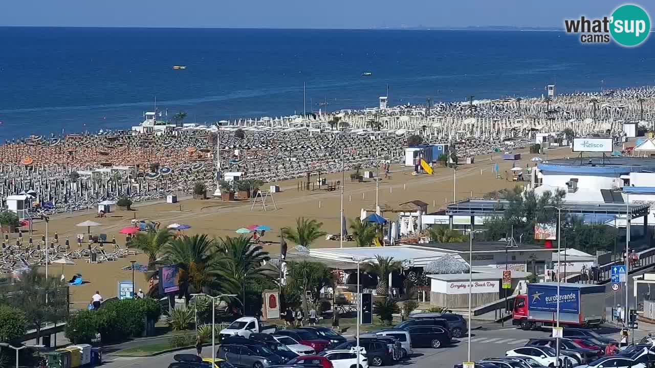 La camera en vivo de la playa de Bibione – Italia