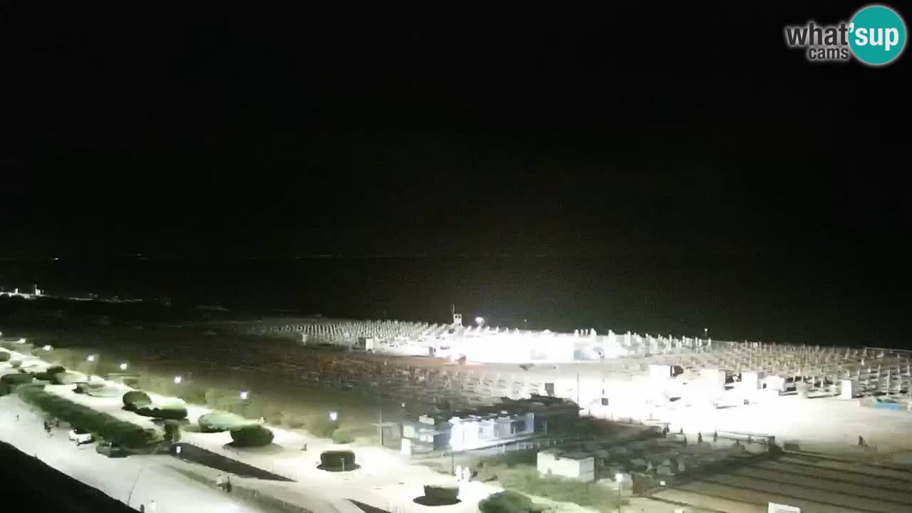 La camera en vivo de la playa de Bibione – Italia