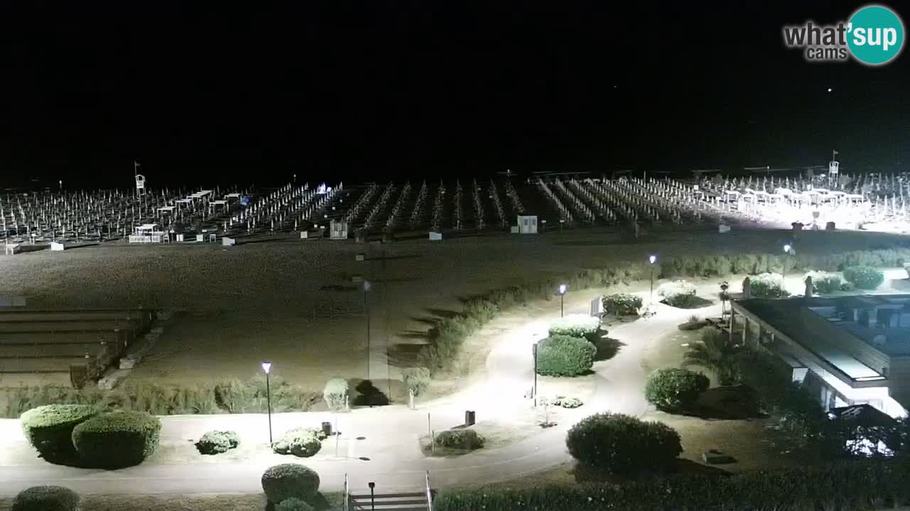 La camera en vivo de la playa de Bibione – Italia