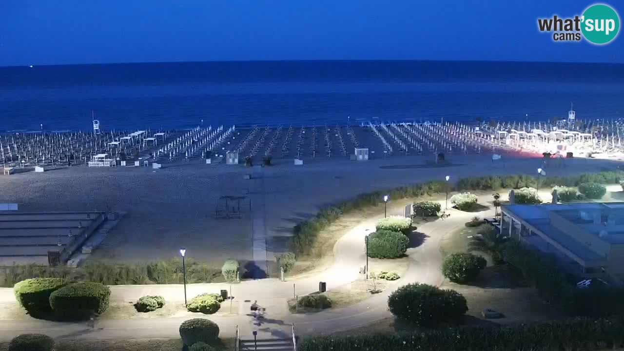 Plaža Bibione Spletna kamera – Italija