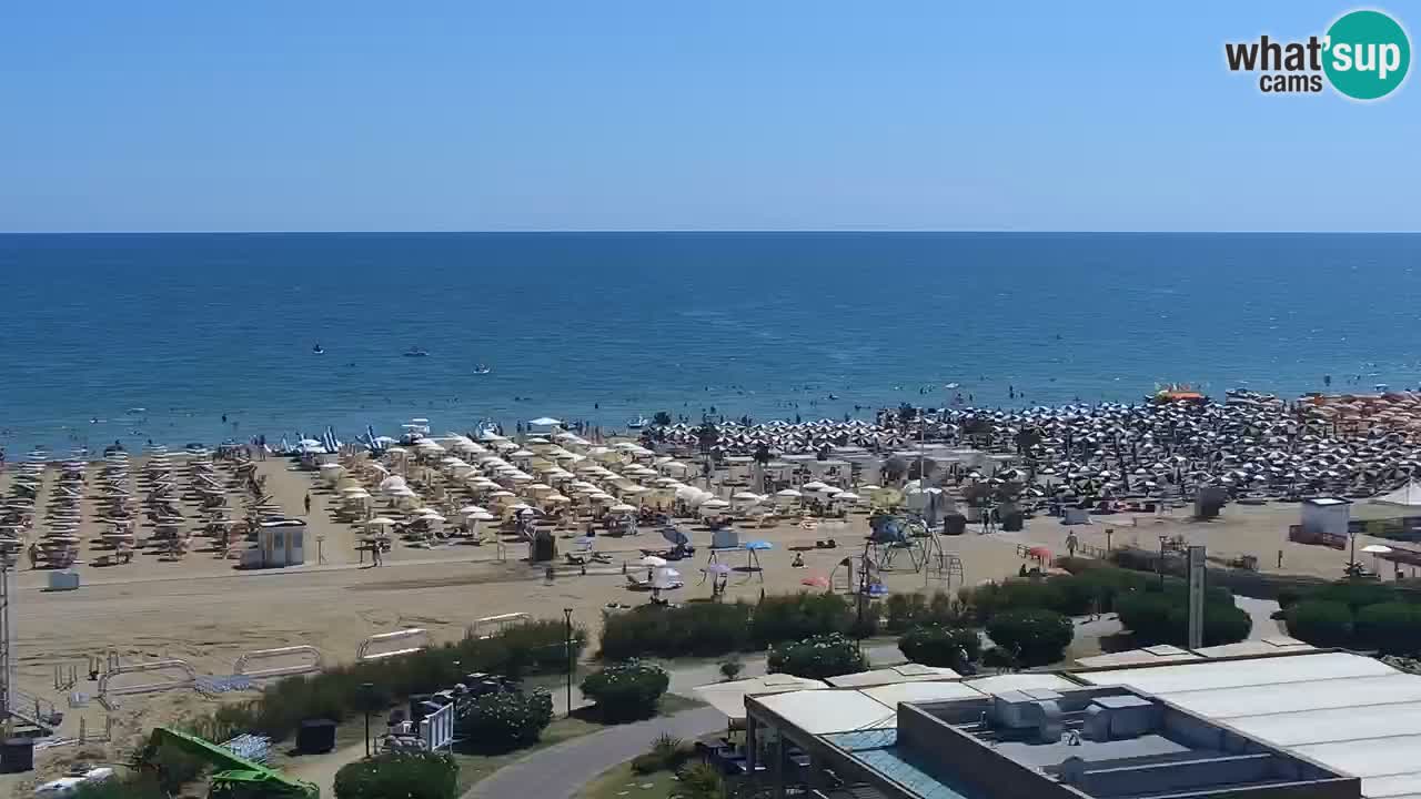 Der Strand von Bibione Webcam – Italien