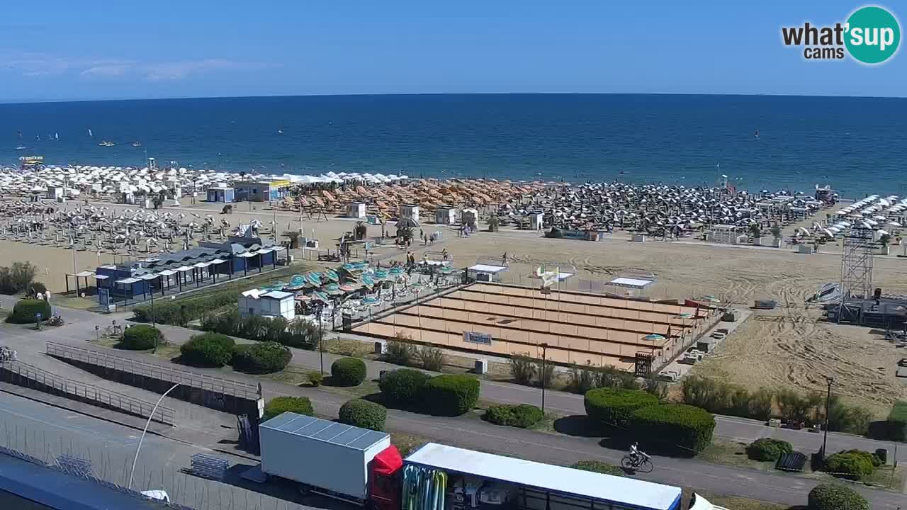 Der Strand von Bibione Webcam – Italien
