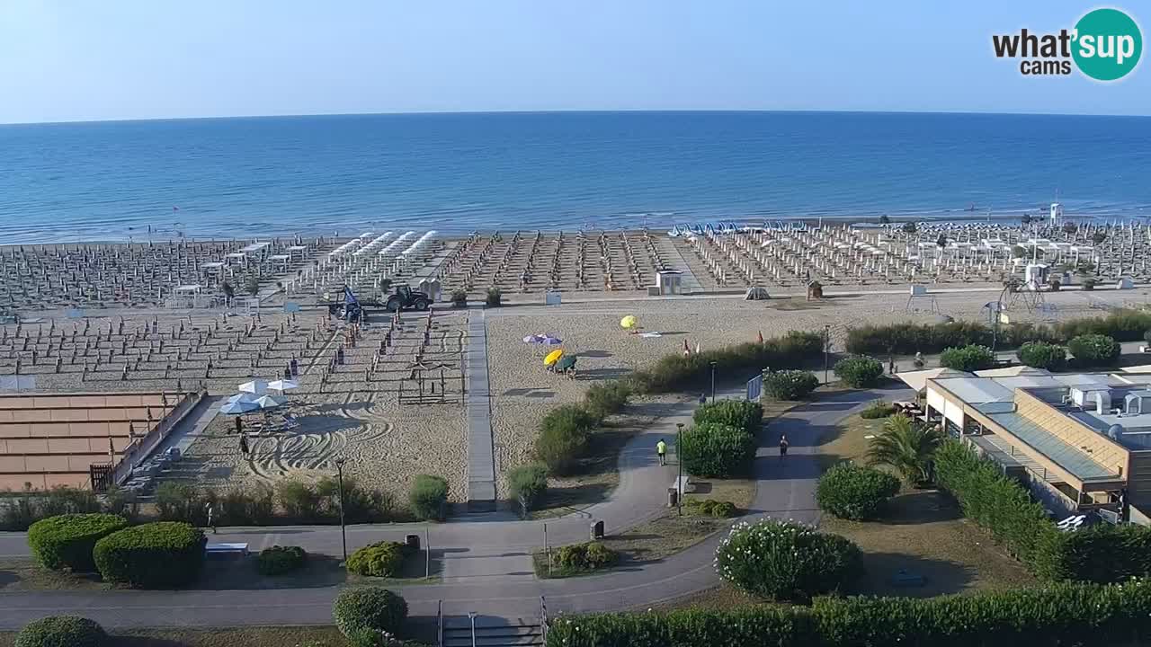 Plaža Bibione Spletna kamera – Italija